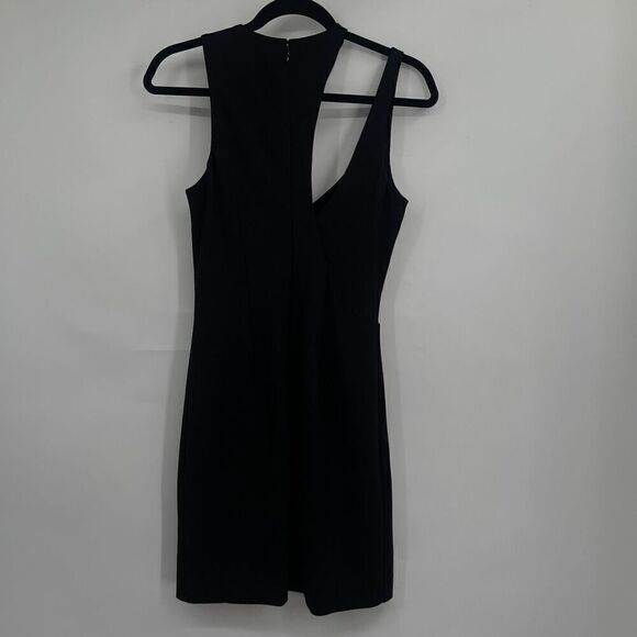 H:ours x Revolve Black Sleeveless Cutout Safiya Mini Dress Medium - Picture 6 of 9